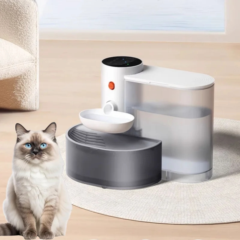 Automatic Stainless Steel Pet Water Dispenser with Purification System for Cats