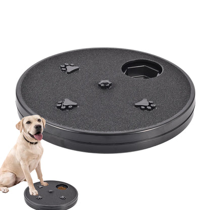 Dog Nail Scratch Board with Pull-Out Treat Box - Stress-Free Wooden Nail Trimmer for Natural At-Home Grooming